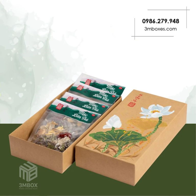 In tem dán túi trà số lượng ít - 3MBOXES