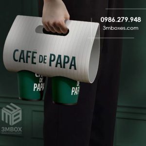 In xách đơn- xách đôi cafe số lượng ít, thiết kế theo yêu cầu